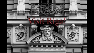 VISIT RIGA! Latvia's Beautiful Architecture Streets and Parks. Art Nouveau. Skaistā Rīga. Рига. №117