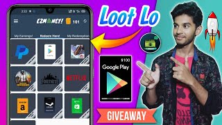 [No Paytm Needed] How To Earn Google Play Gift Cards - Free Fire Diamonds , Redeem Codes , Pubg UC