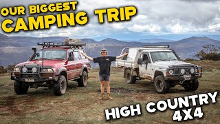 We FINALLY WENT CAMPING! HIGH COUNTRY 4x4,Camping, Fishing TRIP! Toyota LANDCRUISER VS Nissan PATROL