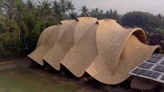 The Arc at Green School Bali Bamboo Architecture #shorts