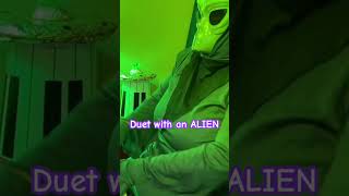 Duet with an ALIEN #duet #alien #piano #slowblues #halloween