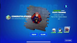 Jujutsu Kaisen Cup Rewards - Fortnite