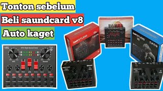 SoundCard v8s.? Bongkar abis mesin nya, auto kagett