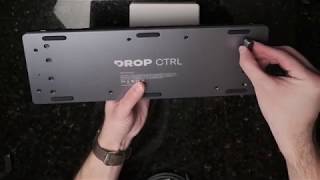 Drop CTRL Keyboard 4K 60FPS Unboxing and Sound Test [ASMR]