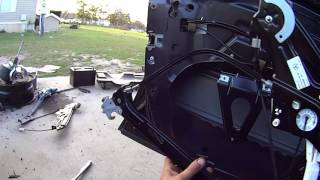 How to replace window regulator on Mercedes-Benz CL CLS AMG class