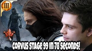 [MFF] Corvus stage 99 in less than 100 seconds! Bucky achieves ultra instinct?! Bucky Vs Corvus!