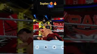 Shinsuke nakamura Suplex Triple H ❤️‍🔥🔥 #wwegaming #shorts #suplex #shinsukenakamura #wwe13fightclub