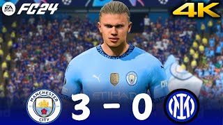 Manchester City vs Inter | UEFA Champions League | 4K