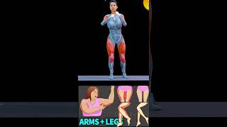 ARMS & LEGS: 2-in-1 Workout for Beginners! (2024)  #workout4d