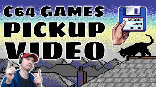 C64 games Pickup Video - All Tested With Commentary - Commodore 64 MJG