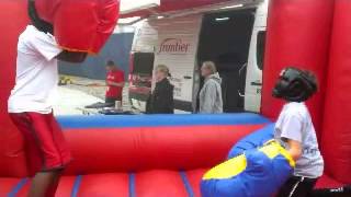 Bouncy Boxing Inflatable Game Grand Rapids Michigan