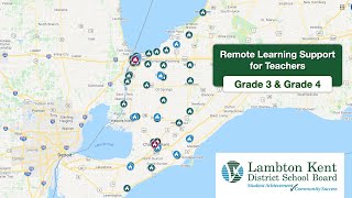 Remote Learning Support for Teachers: Grade 3 and Grade 4