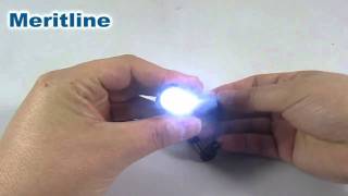 Compact Aluminum LED Flashlight @meritline(#248-906)