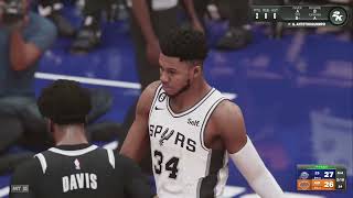 Интересная игра MyTeam  Penny + Ricky Davis gameplay