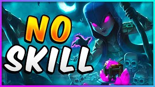 EASIEST DECK in CLASH ROYALE REQUIRES 0% SKILL!