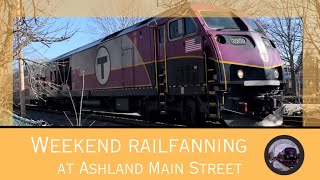 Weekend Railfanning at Ashland Main Street!