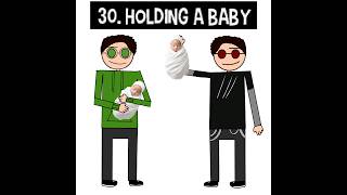 Day 30-Holding a baby