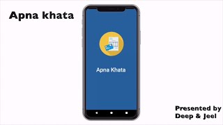 Apna Khata - An Invoice Application Demo