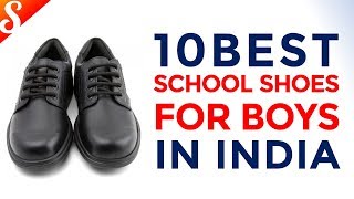 10 Best School Shoes for Boys (Black) in India with Price