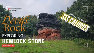 Exploring the 'Devils Rock' in Nottingham  - Bramcote Hills Park - Hemlock Stone