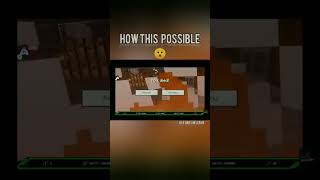 😈MINECRAFT EPIC MOMENT IN FIGHT | 😯HOW THIS POSSIBLE? | #minecraftshorts #minecraft #pvp #shorts