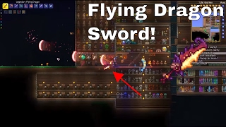 Terraria: NEW 1.3.4 FLYING DRAGON SWORD!!