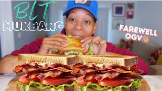 ULTIMATE HOMEMADE BLT and POTATO MUKBANG | DISCUSSING MY DEPARTURE FROM S&T