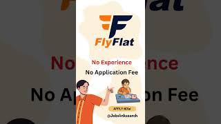 Flyflat work from home jobs | Apply now #flyflat #jobs #jobsearch #jobs2023 #associate #jobvacancy