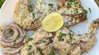 Making creamy Afghani chicken loaded with lots of cream and chutney || Street Food Recipies