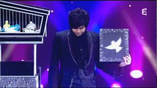 Jaehoon Lim -2011 Le Plus Grand Cabaret Du Monde. 마술사 임재훈 프랑스 방송 비둘기 마술.