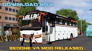 Zedone v4 Released For Bussid || Download Now ||#bussidmods