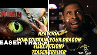 REACCIÓN a How To Train Your Dragon | Teaser Trailer | Live Action Movie 2025 🔥