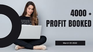 LIVE TRADING | Price action | stock market | BANKNIFTY | RSI | option buying March 3, 2022