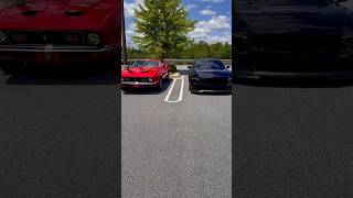 71’ Mach 1 vs 24’ GT #2024mustanggt #mach1 #mustanggt #stanggang #americanmuscle #fordmustang #ford