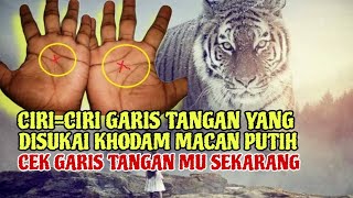 CEK GARIS TANGANMU SEKARANG❗ CIRI-CIRI GARIS TANGAN YANG DI SUKAI KHODAM MACAN PUTIH