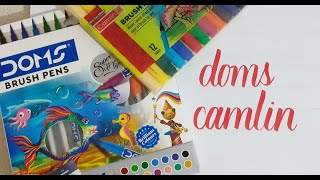 Best Brush Pens for Beginners: Camlin vs Doms | Review Doms Brush Pens | Learn Basic Strokes