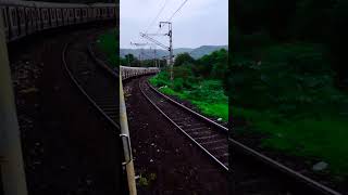 look the  view of Mumbai morning | Mumbai local train #mumbai #mumbailocaltrain