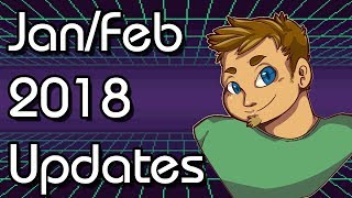 I'LL BE AT EGLX! & I'M STREAMING ON TWITCH! - January/February 2018 Video Updates