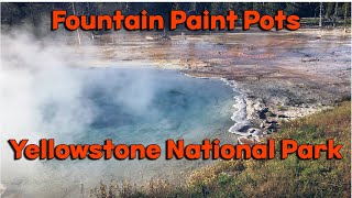 Fountain Paint Pot Geyser Basin in Yellowstone National Park Walking Tour