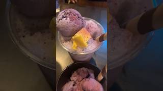 Halo Halo and some ube ice cream at Kalye nyc