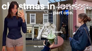 Weihnachtszeit in London🎄💗endlich wieder zurück… (part one) | Fabienne Bethmann