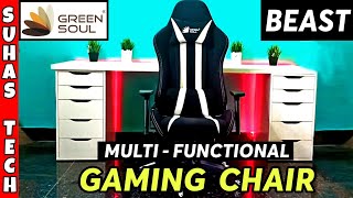 Green Soul Beast GS600 Gaming Chair Unboxing | Assemble | Review | in Telugu