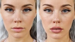 BIGGER PLUMPER LIPS using only Makeup! No Injections!