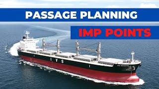 Passage Planning - Important points to remember | 2nd mate orals | passage planning on ecdis