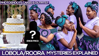 Lobola / Roora mysteries explained & the rise of Roora photoshoots, Cakes & Outfits