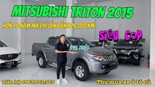 Mitsubishi Triton GLX 2.5 2015 | Xe siêu cọp | Bán tải nhập khẩu giá rẻ | Chuyên thu mua xe ô tô cũ