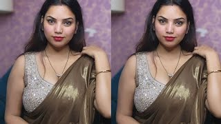 Trading Saree lover Saree Pose India Top Model Saree Fashion show Saree Shoot #shorts #Saree