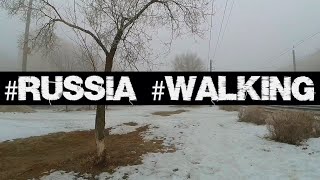 /Russia,​​ walking in Volgograd/ Утро. Туман. Волгоград.