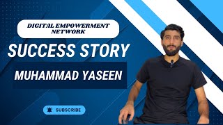 "Intern to Pro: Muhammad Yaseen's Success Story"#digitalempowernetwork#den#success#Pakistan