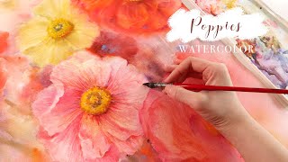 How To Paint Poppies In Watercolor